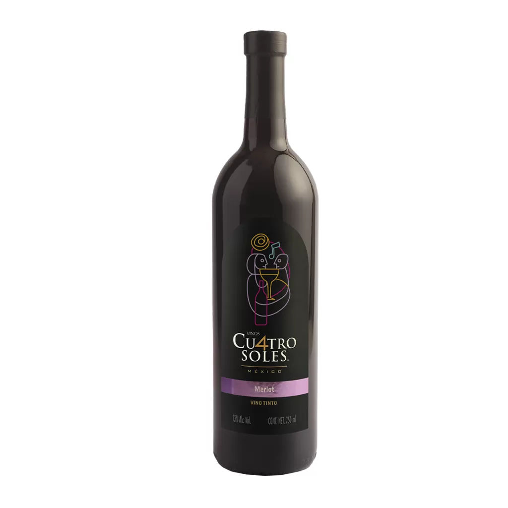 V.T. Cu4tro Soles Merlot 750ml